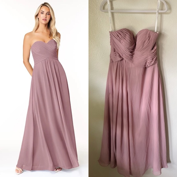 Azazie Dresses & Skirts - Azazie | Yazmin Strapless Bridesmaid Dress
